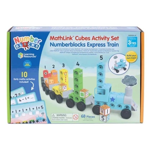MathLink Cubes Numberblocks Express Train Activity Set - from who what why