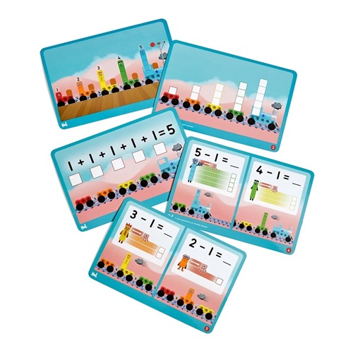 MathLink Cubes Numberblocks Express Train Activity Set - from who what why