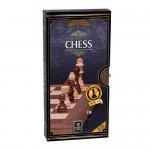 Chess Set Wooden 40cm  folding , French cut