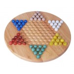 Chinese Checkers with Marbles