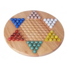 Chinese Checkers with Marbles