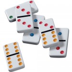 Dominoes in Tin  - 6 Dot