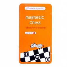 Magnetic Travel Games in Tin - Chess - Purple Cow