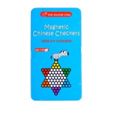 Magnetic Travel Games in Tin - Chinese Checkers