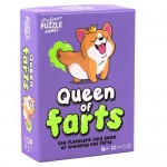 Queen of Farts Flatulent Card Game - Professor Puzzle