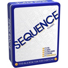 Sequence Board Game Classic in Tin