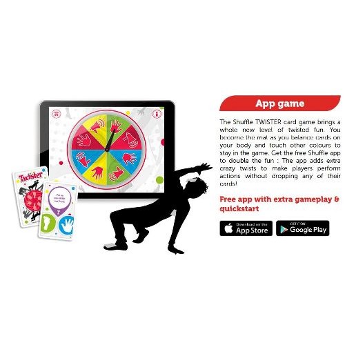 Twister Card Game Shuffle from who what why