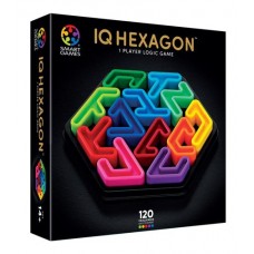 IQ Deluxe Brainteaser Challenge Game - Hexagon - Smart Games