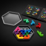 IQ Deluxe Brainteaser Challenge Game - Hexagon - Smart Games