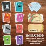 Taco vs Burito Card Game