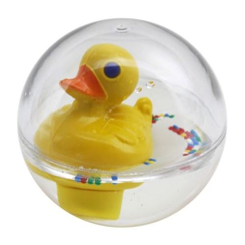 Water Ball with Duck Bath Toy from who what why