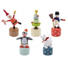 Press Up Dancing Christmas Characters