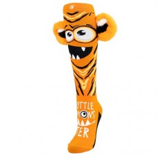 Crazy Socks - Little Monsters Orange - Single Sock