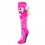 Crazy Socks - Little Monsters Pink - Single Sock