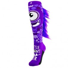 Crazy Socks - Little Monsters Purple - Single Sock