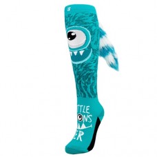 Crazy Socks - Little Monsters Teal - Single Sock