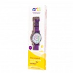 Watch - EasyRead Time Teacher - Rainbow Face - Purple Strap