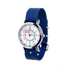 Watch - EasyRead Time Teacher - Waterproof - Red/Blue Face - Navy Blue Strap