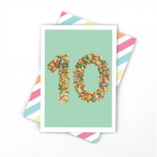 Birthday Card - Freckle - 10 Birthday Card - Freckle - 10