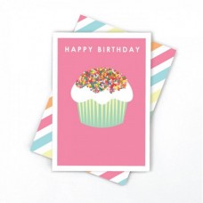  Birthday Card - Freckle - Cupcake