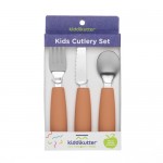 KiddiKutter Kids Cutlery - Peach Fuzz KiddiKutter Kids Cutlery - Peach Fuzz