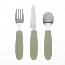 KiddiKutter Kids Cutlery - Sage KiddiKutter Kids Cutlery - Sage