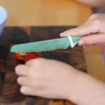 KiddiKutter - Child Safe Knife - Sea Green