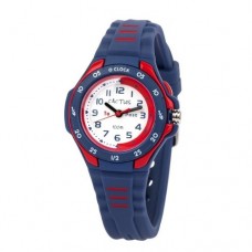 Watch - Mentor Time Teacher - Water Resistant - Navy/Red - Cactus