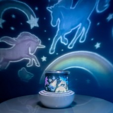 Nightlight LED USB - Rotating Projector Unicorn - Lil Dreamers