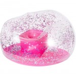  Pink Glitter Confetti Inflatable Chair