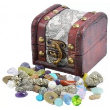 Pirate's Treasure Chest  with Gemstones