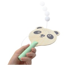 Paddle Ball Wooden - Animals