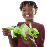 Robotic Frilled Neck Lizard Light Up - Green - Robo Alive - Zuru