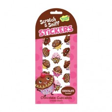 Scratch & Sniff Stickers - Chocolate Cupcakes