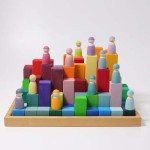 Stepped Pyramid Large - Grimm's Toys Stepped Pyramid Large - Grimm's Toys