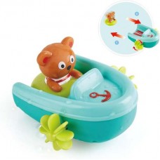 Tubing Pull-Back Boat Bath Toy - Hape Toys Tubing Pull-Back Boat Bath Toy - Hape Toys