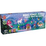 200 pc Hape Floor Puzzle GID - Magic Forest Puzzle 1.5m