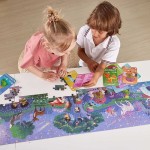 200 pc Hape Floor Puzzle GID - Magic Forest Puzzle 1.5m 200 pc Hape Floor Puzzle GID - Magic Forest Puzzle 1.5m