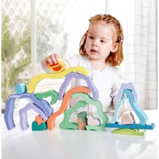 Nature Scene Stacking Blocks - Hape