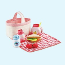 Toddlers Picnic Basket PlaySet - Hape Toys Toddlers Picnic Basket PlaySet - Hape Toys