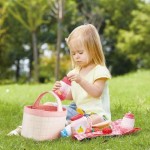Toddlers Picnic Basket PlaySet - Hape Toys Toddlers Picnic Basket PlaySet - Hape Toys