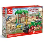 Train - Wooden Retro Train & Station Set - Hape Toys Train - Wooden Retro Train & Station Set - Hape Toys