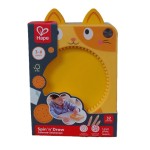 Spin 'n' Draw Orange Cat - Hape Toys