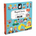 Magnetic Story Book - Building Site - Janod