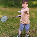 Badminton 4 Player Deluxe Set