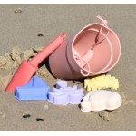 Beach Set 6pc - Silicone - Pink Sundae