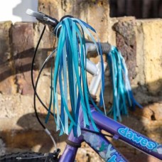 Bicycle Handlebar Streamers - Blue