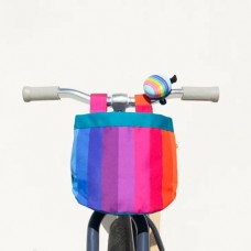 Scooter / Bike Canvas Bag - Rainbow - Beep