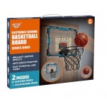 Electronic Foldable Scoring Basketball Board/Hoop With Lights Effects & Music