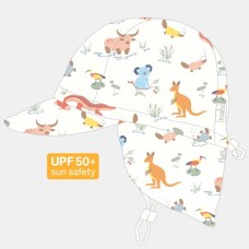 Hat Toshi - Flap Cap Baby - Down Under Kakadu Dawn